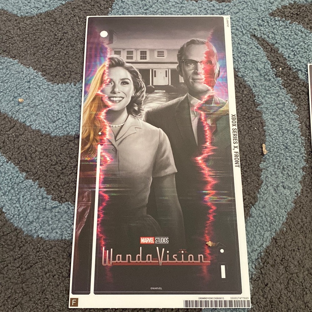 Genuine Skinit Xbox Series X Console and Controller WandaVision Skin